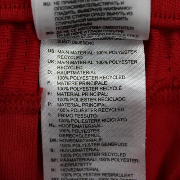 Bayern Munchen FC Munich Shorts Youth XL Red Adidas Football Soccer Official - Picture 9 of 11